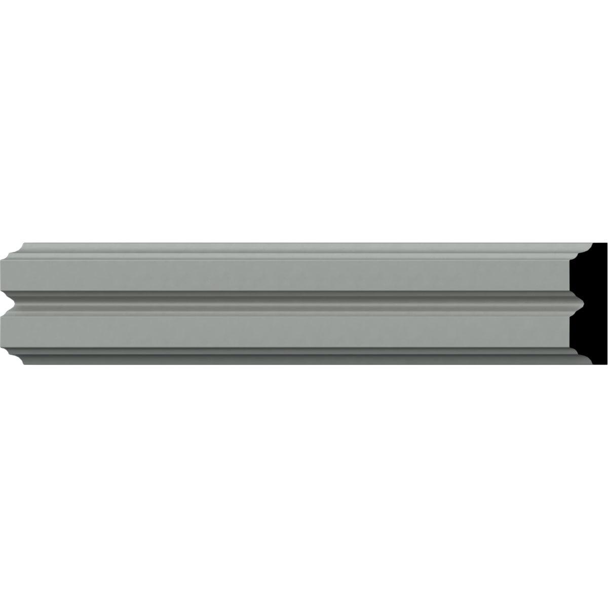 Ekena Millwork 2"H x 5/8"P x 94 1/2"L Hillsborough Chair Rail (Set of 8)