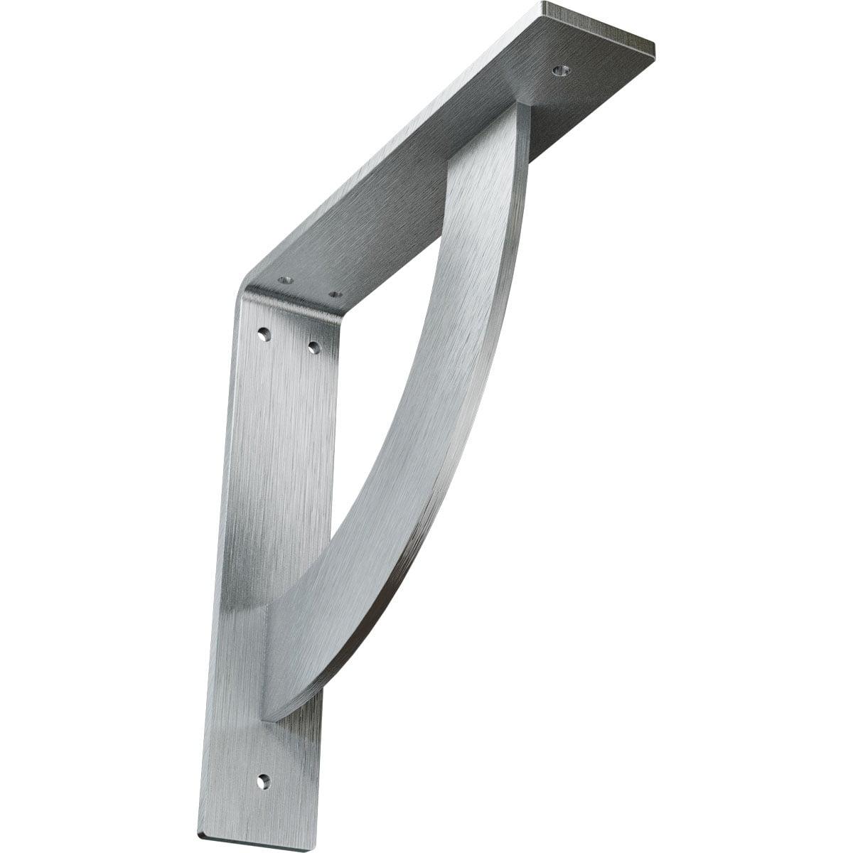 Elegant Urban Steel 10" Bracket for Shelving and Countertops