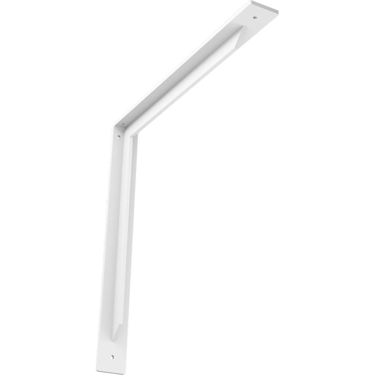 Stockport Urban White Steel Bracket 18" Support Shelf