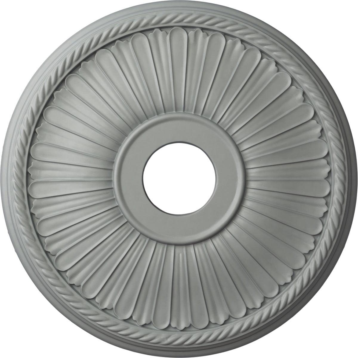 Ekena Millwork 20 1/8"OD x 3 7/8"ID x 1 7/8"P Berkshire Ceiling Medallion (Fits Canopies up to 6 3/8")