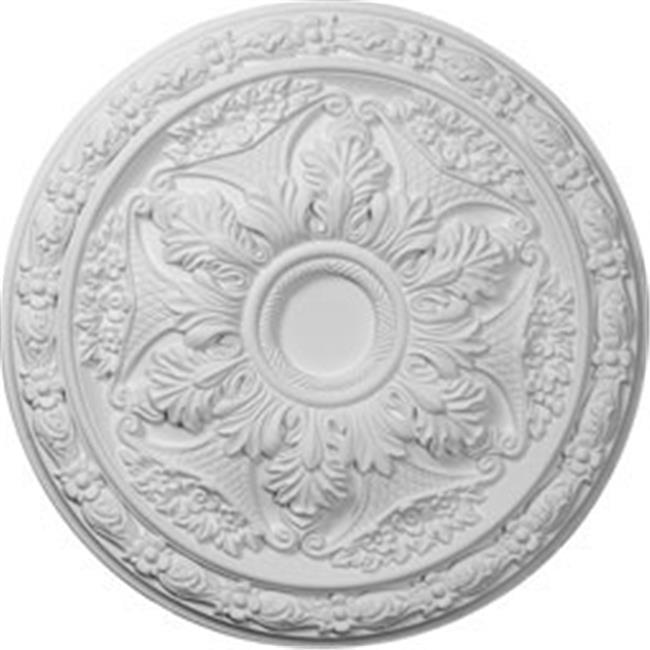 Ekena Millwork 20"OD x 1 5/8"P Baile Ceiling Medallion (Fits Canopies up to 3 1/4")