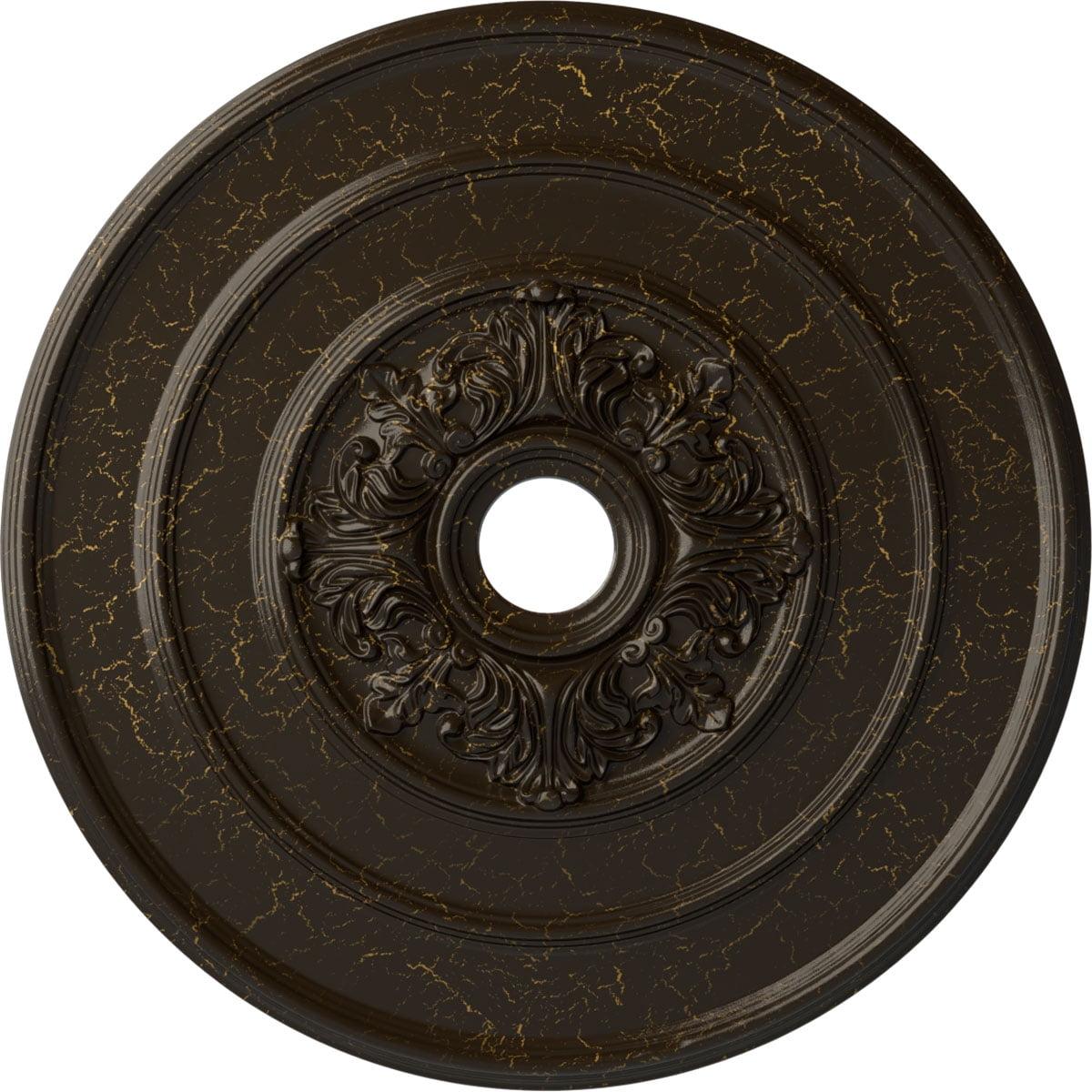26"OD x 3 1/8"ID x 1 1/2"P Traditional with Acanthus Leaves Ceiling Medallion (Fits Canopies up to 4 1/4")