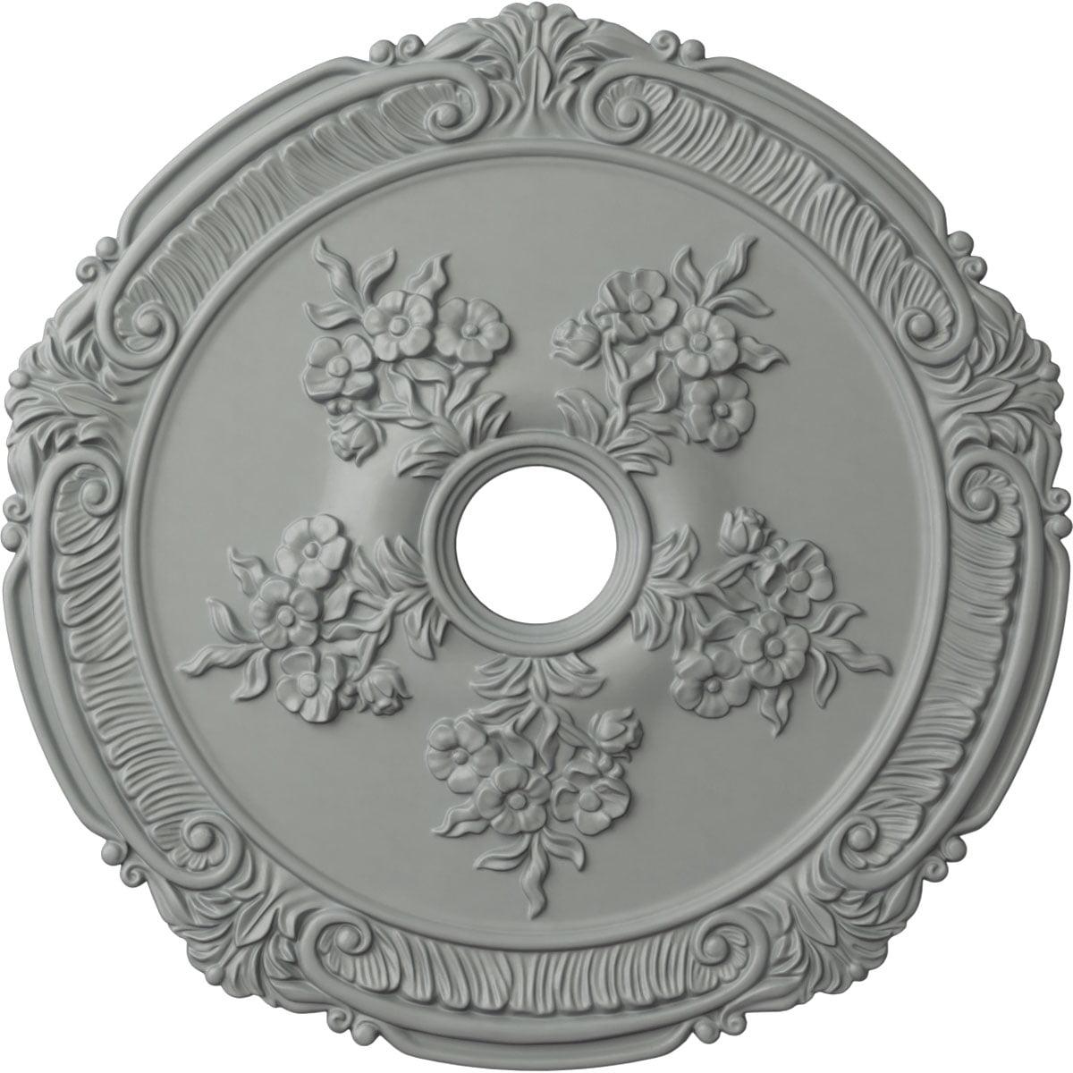 Ekena Millwork 26"OD x 3 3/4"ID x 1 1/2"P Attica with Rose Ceiling Medallion (Fits Canopies up to 4 1/2")