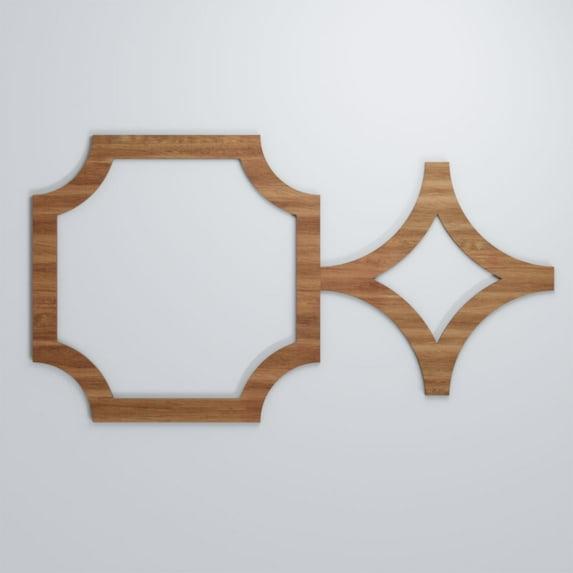 Anderson Decorative Fretwork Wood Wall Panels