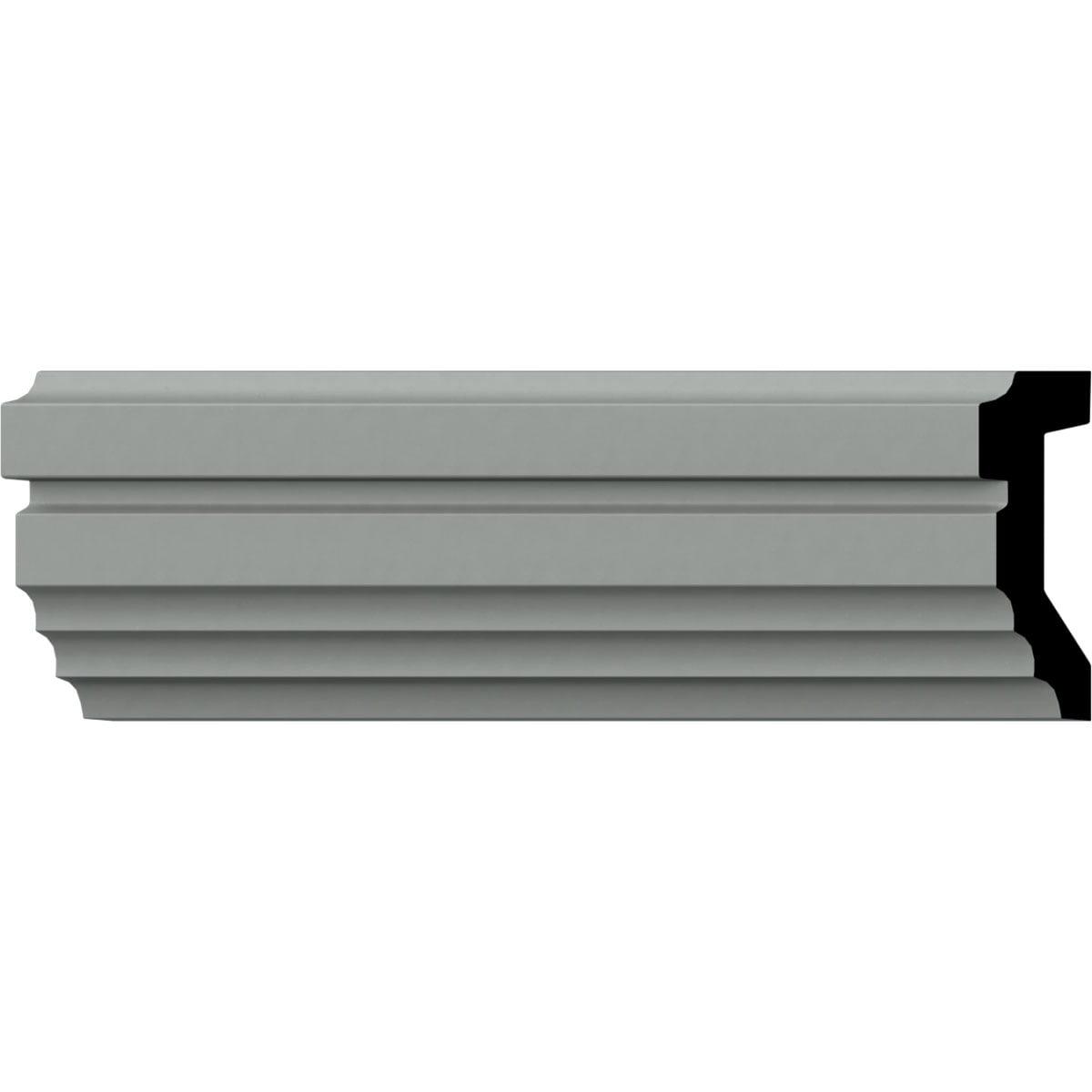 Ekena Millwork Devon 3.5'' H x 96'' W x 1.125'' D Urethane Window And Door Casing