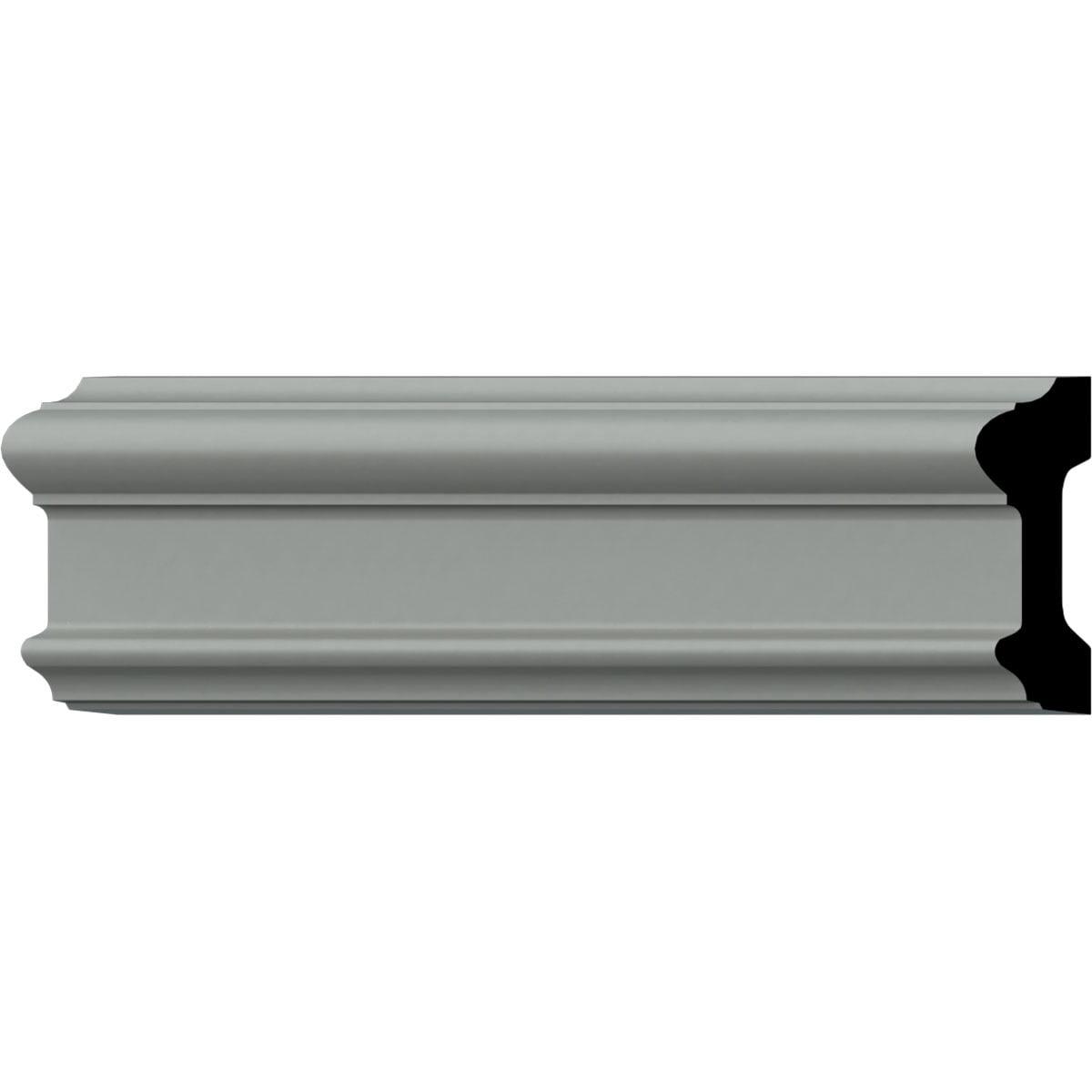 3 5/8"H x 1 1/4"P x 94 1/2"L Bedford Chair Rail (Set of 2)