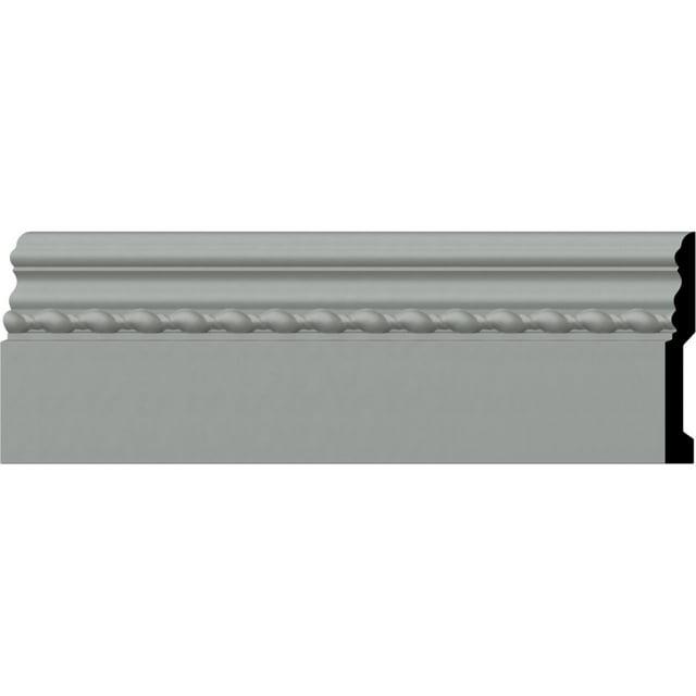Ekena Millwork 4 1/2"H x 5/8"P x 94 1/2"L Oslo Rope Baseboard Moulding