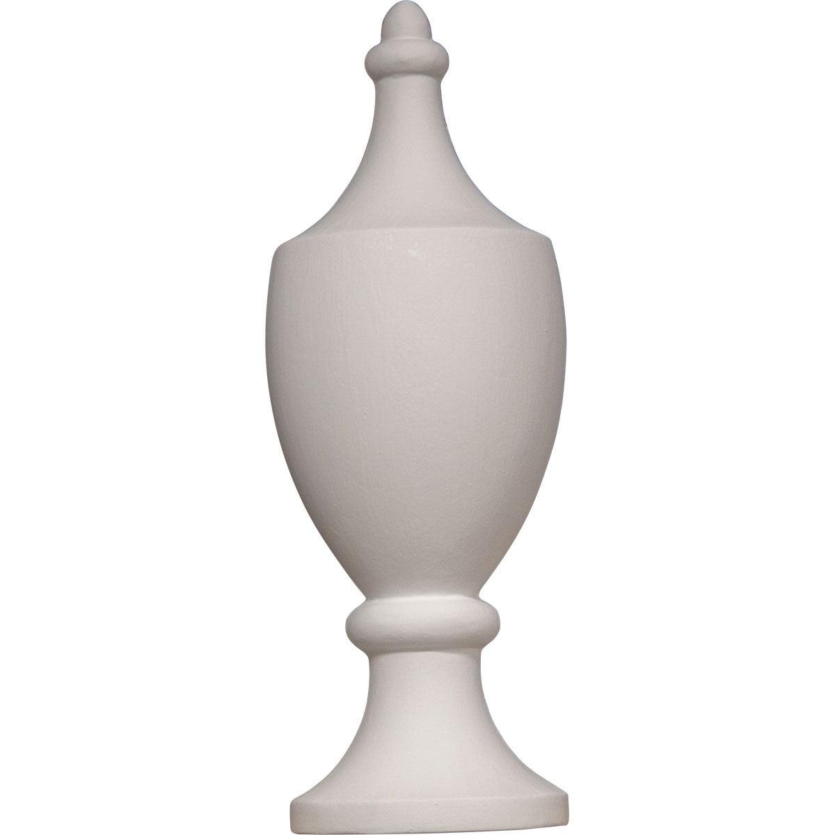 Round H W D Urethane Half Round Urn Finial