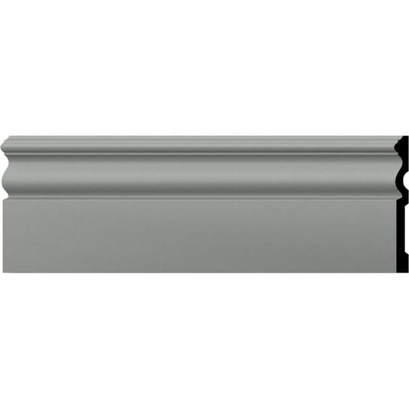 Ekena Millwork Bradford Baseboard Moulding (12-Pack)