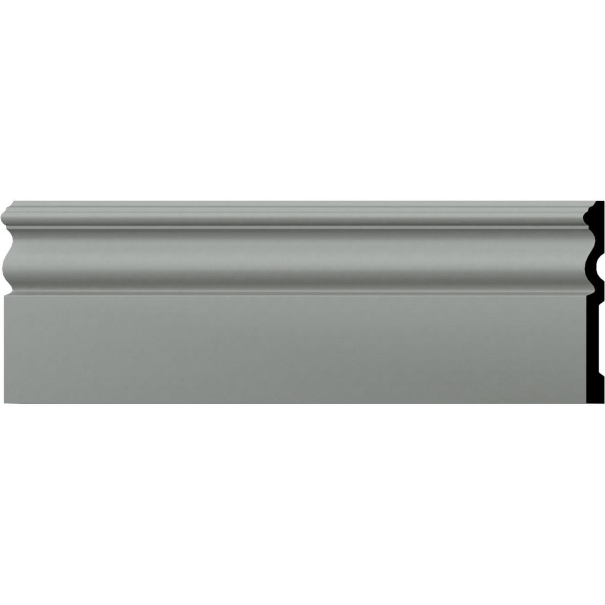 Ekena Millwork 5 7/8"H x 5/8"P x 94 1/2"L Bradford Baseboard Moulding