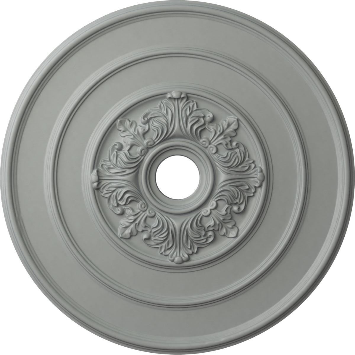 Ekena Millwork 26"OD x 3 1/8"ID x 1 1/2"P Traditional with Acanthus Leaves Ceiling Medallion (Fits Canopies up to 4 1/4") CM26TA