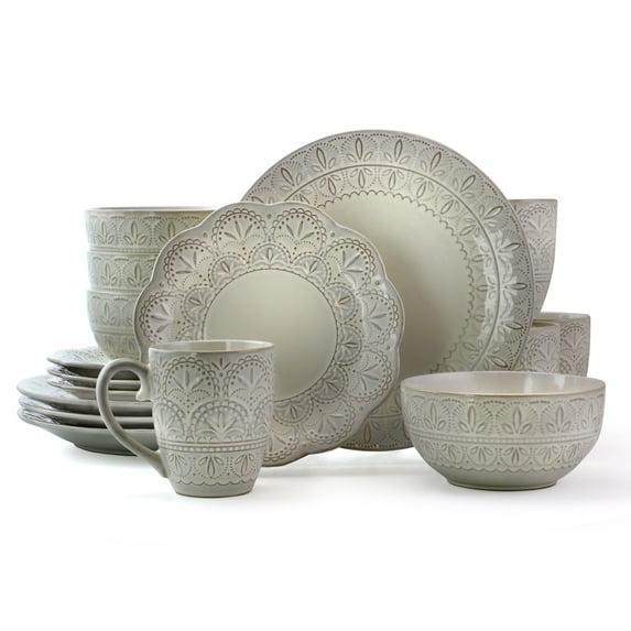 Ophelia & Co. Avelar 16 Piece Stoneware Dinnerware Set - Service for 4