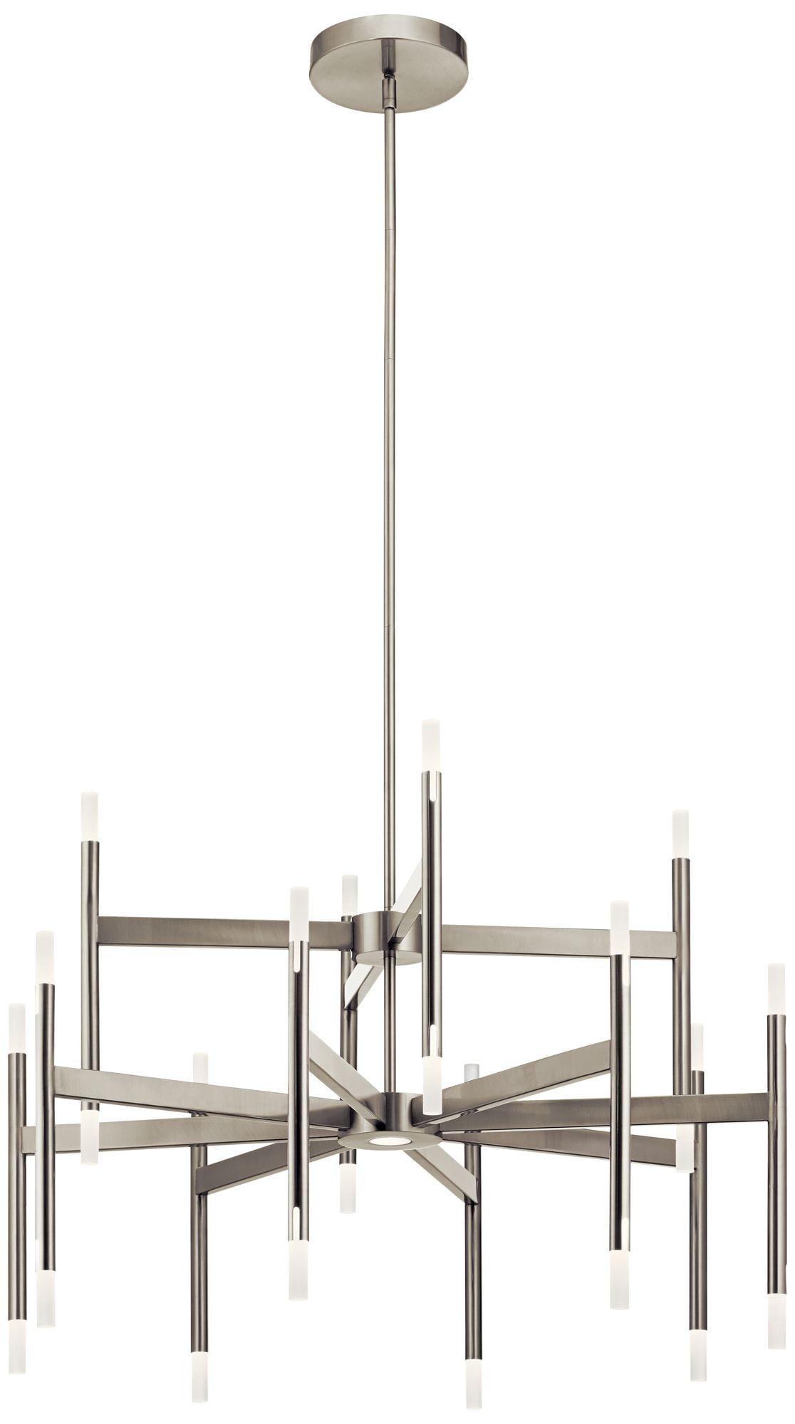 Elan 84177 Kizette 24 Light 32" Wide Led Chandelier - Nickel