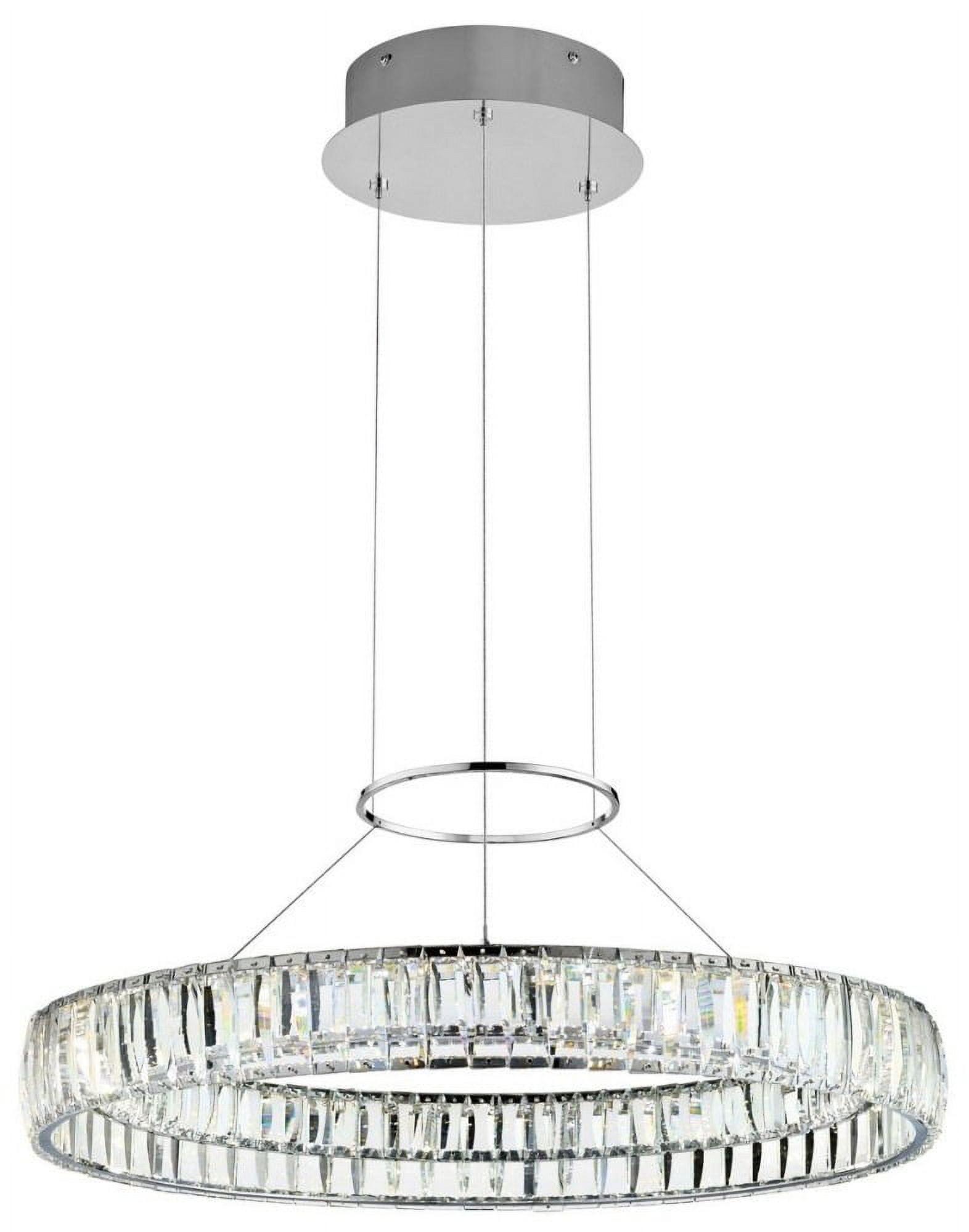 Salime Dimmable LED Wagon Wheel Chandelier