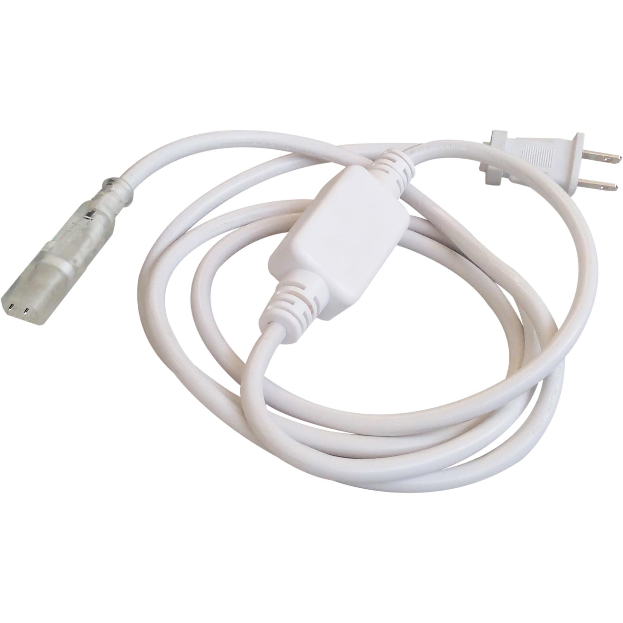 White LED Outdoor Power Cord with Driver