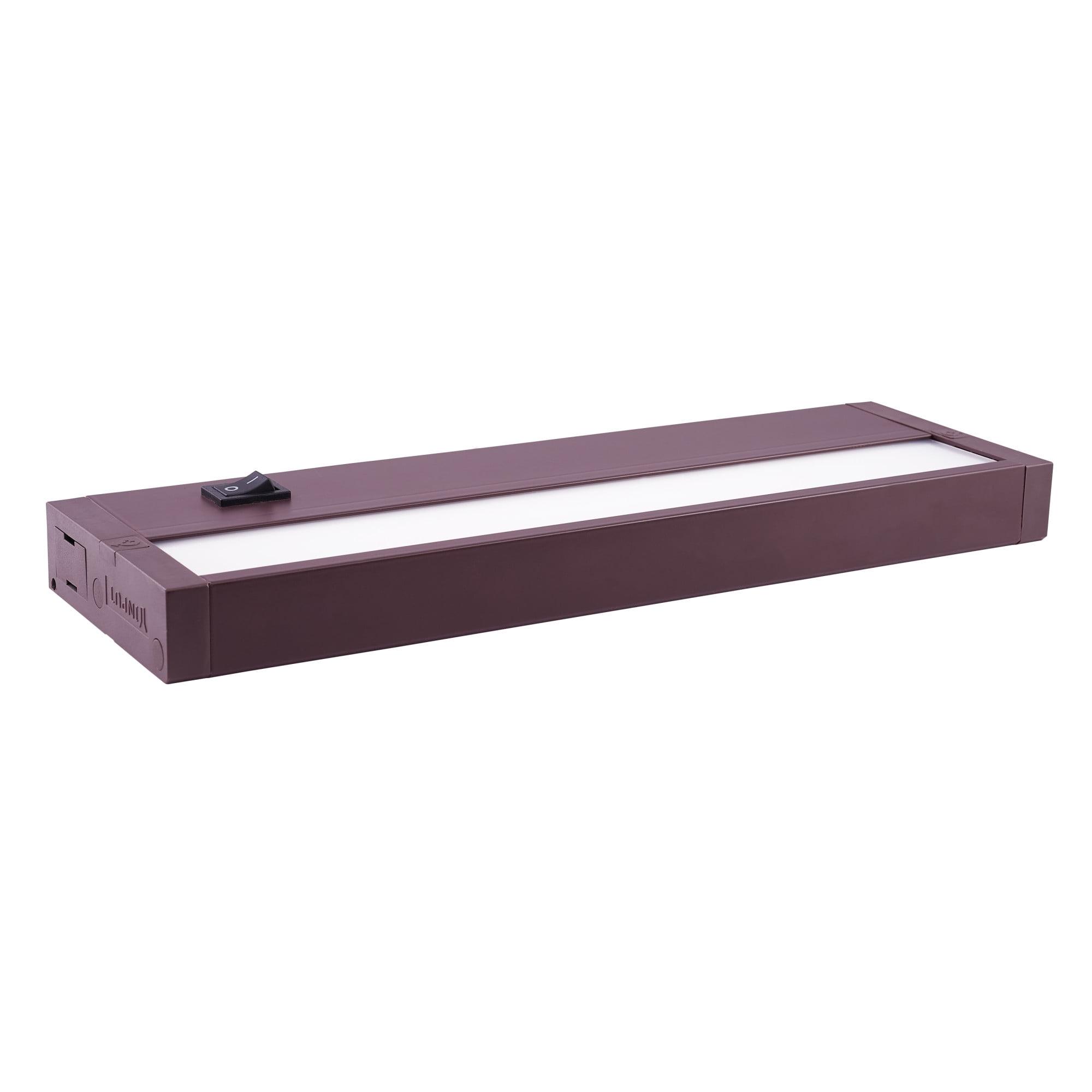 Bronze 36" Slim LED Under Cabinet Light Bar