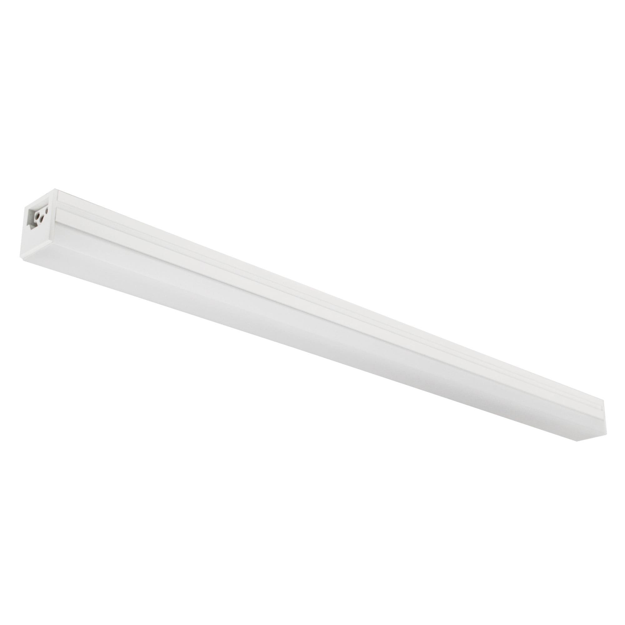 White Polycarbonate 18" Under Cabinet LED Light Bar