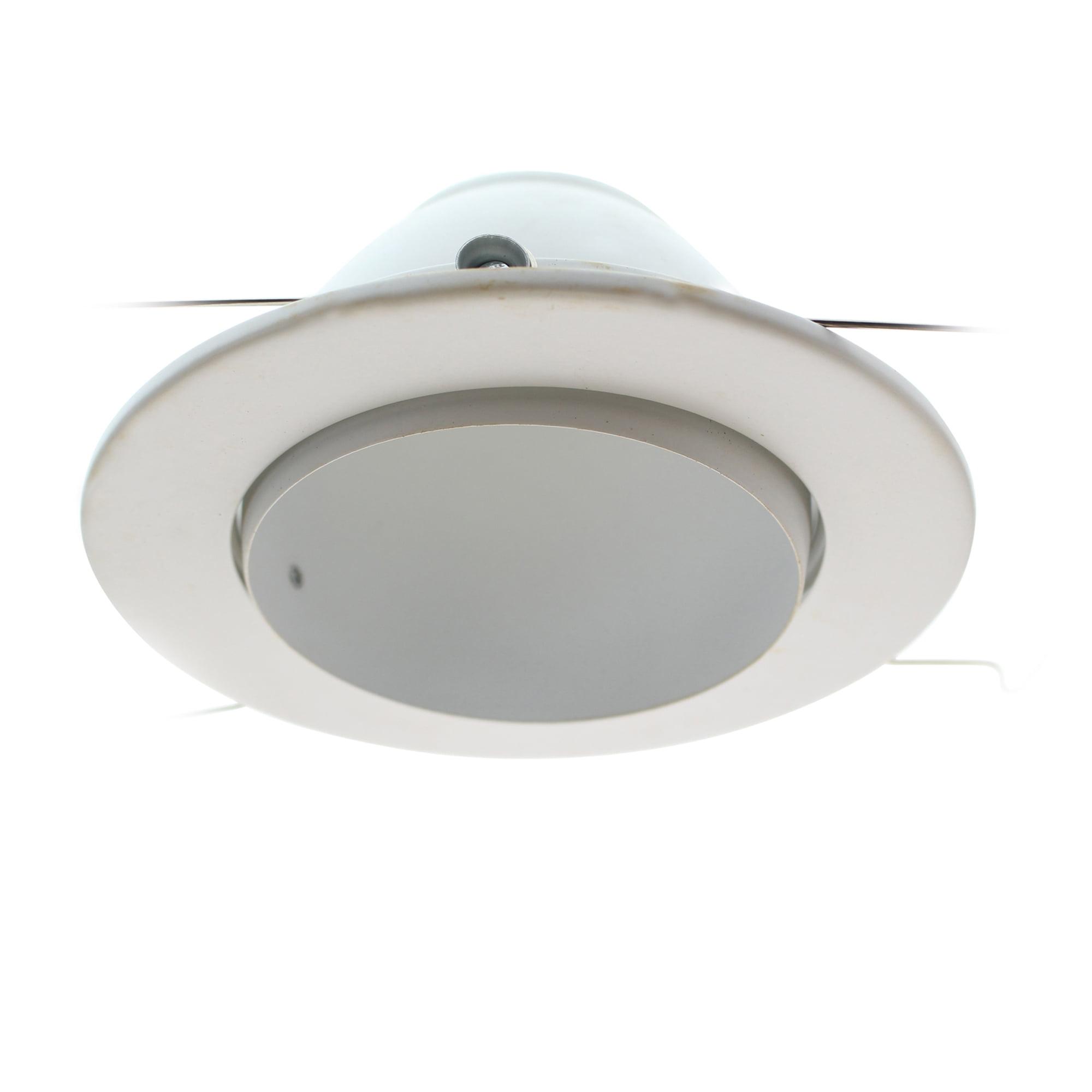 Elco Lighting EL518W Recessed Lighting Eyeball Trim, 5-Inch, White