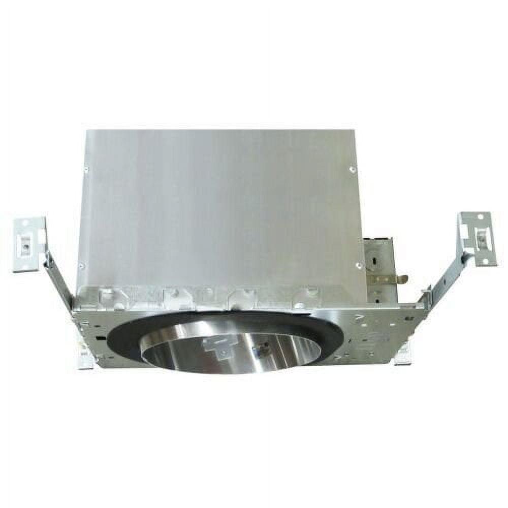 Silver Aluminum IC Rated Recessed Lighting Housing for New Construction