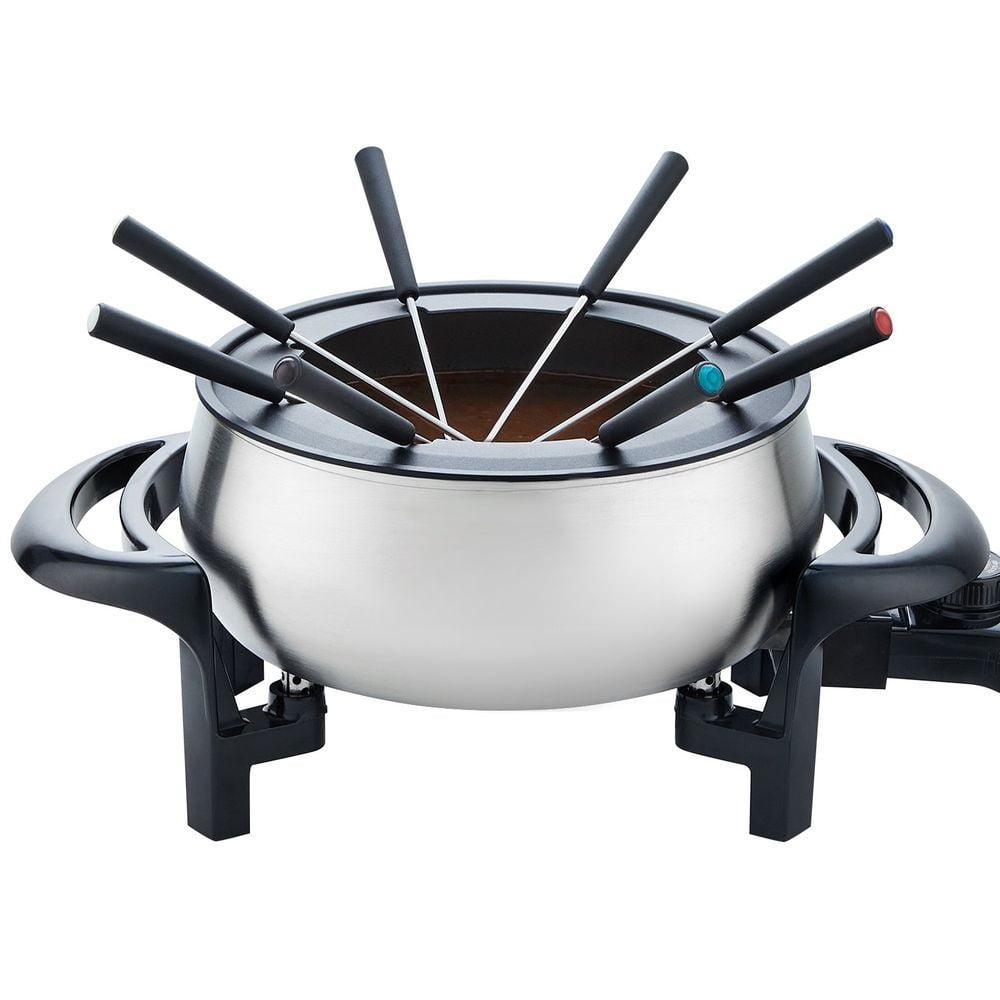 Vevor 3 qt. Stainless Steel Fondue Set & Reviews | Wayfair