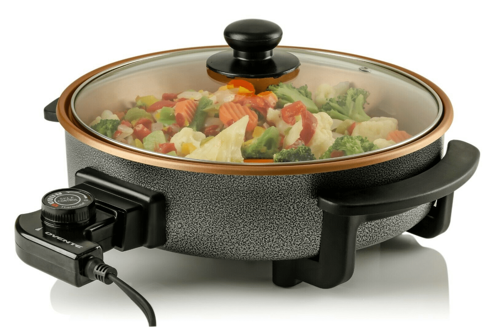 Ovente OVENTE 12" Electric Skillet and Frying Pan