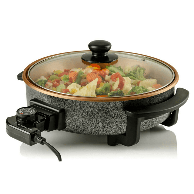 Ovente OVENTE 12" Electric Skillet and Frying Pan