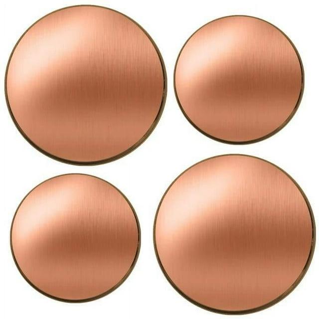 Reston Lloyd 4-Piece Electric Burner Cover Set, Copper