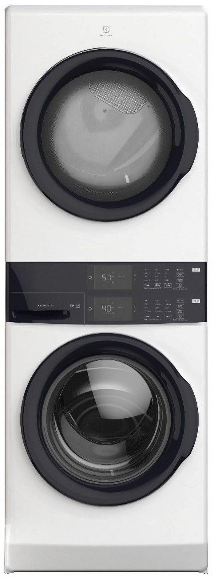Electrolux Electrolux Washer & Dryer Set with Stackable 4.4 Cubic Feet Front Load Washer and 8 Cubic Feet Dryer with Stacking Kit ELTE7300AW