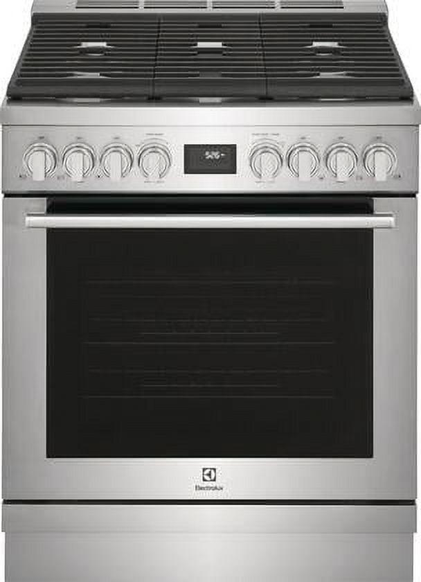 Electrolux 30" Stainless Steel Freestanding Gas Range with Griddle