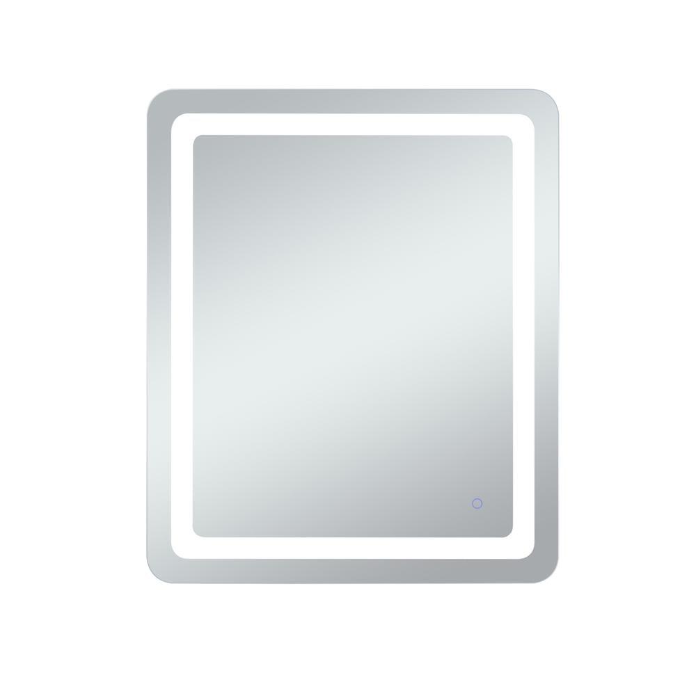 Elegant Lighting Genesis 30in x 36in soft edge LED mirror