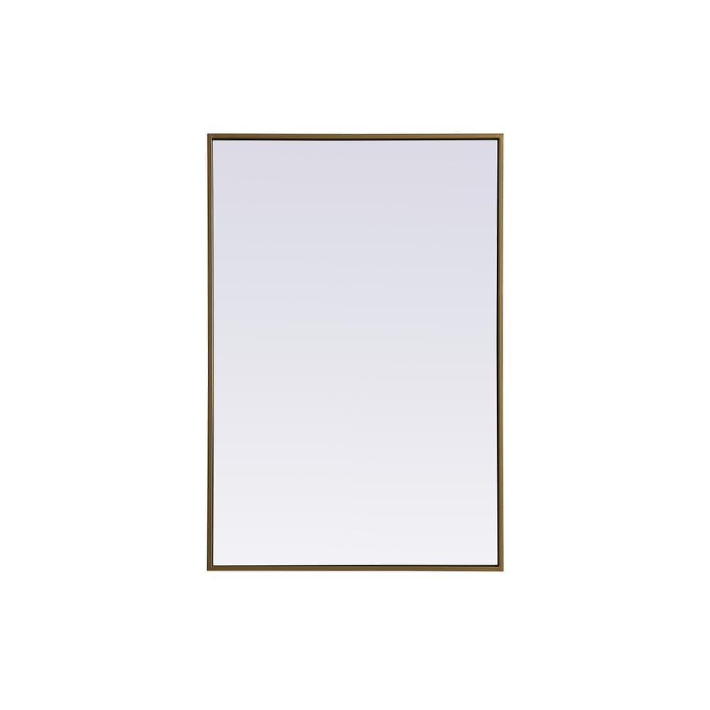 Sabine Metal Rectangle Wall Mirror