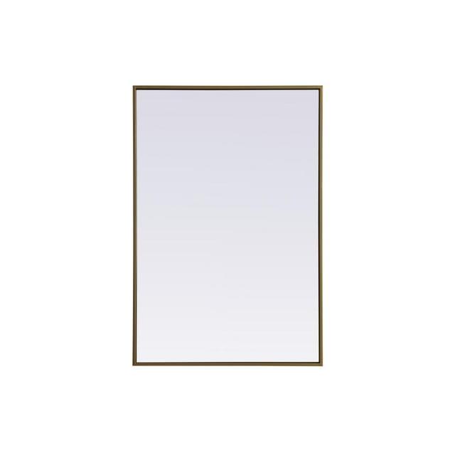 Sabine Metal Rectangle Wall Mirror