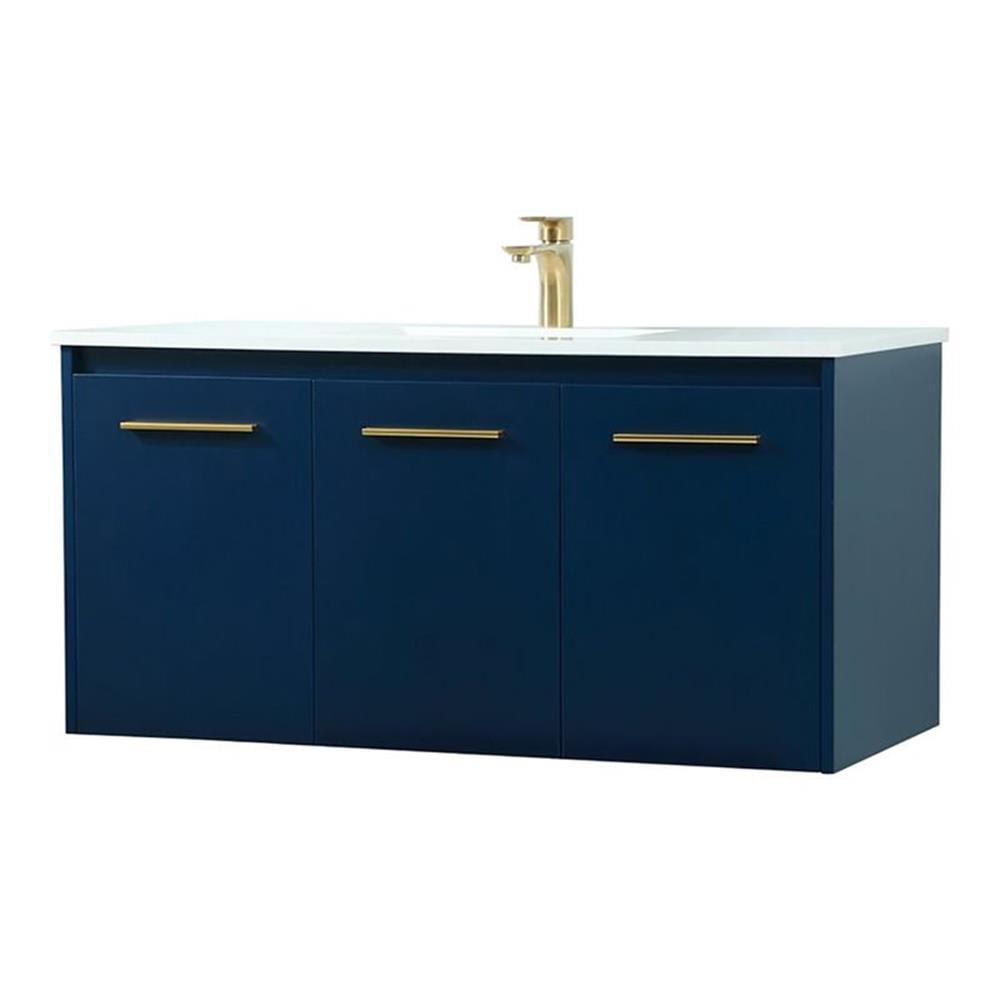 Penn 40-48" Single Sink Floating Vanity