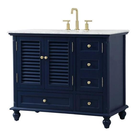 Elegant Kitchen and Bath Elegant Kitchen and Bath 42 Inch Single Bathroom Vanity