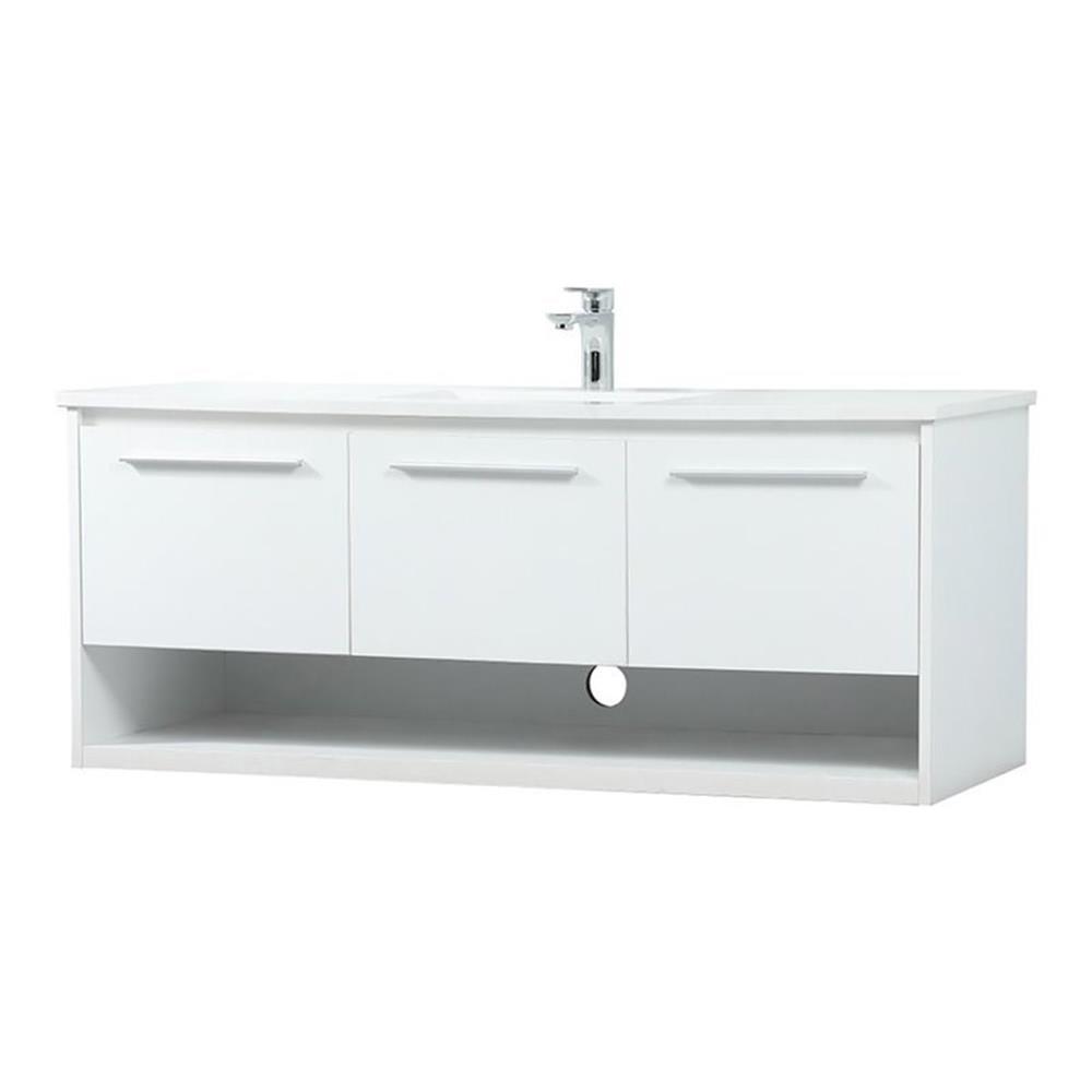 Roman 48" Single Sink Floating Vanity