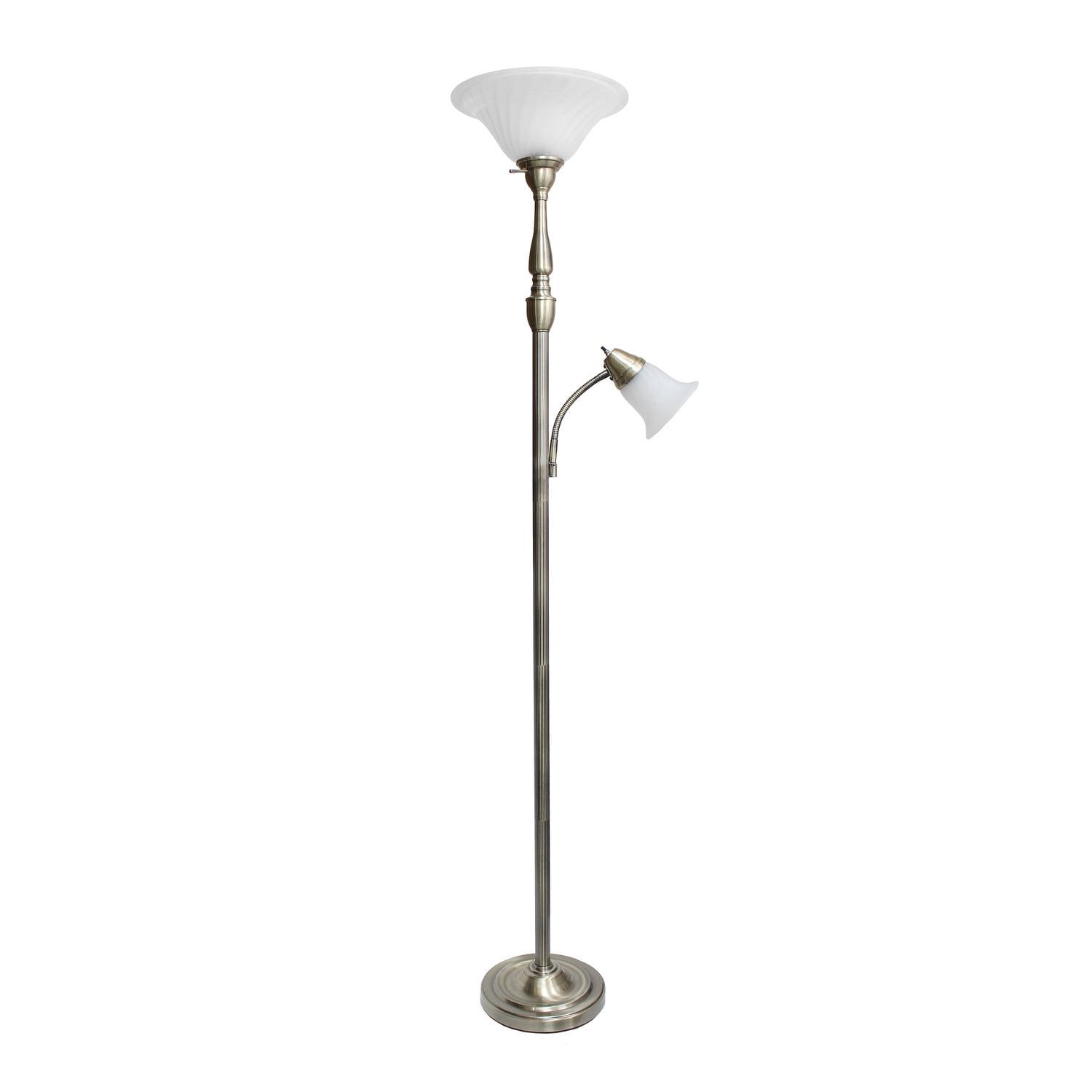 71" 2-Light Mother Daughter Floor Lamp - Elegant Designs