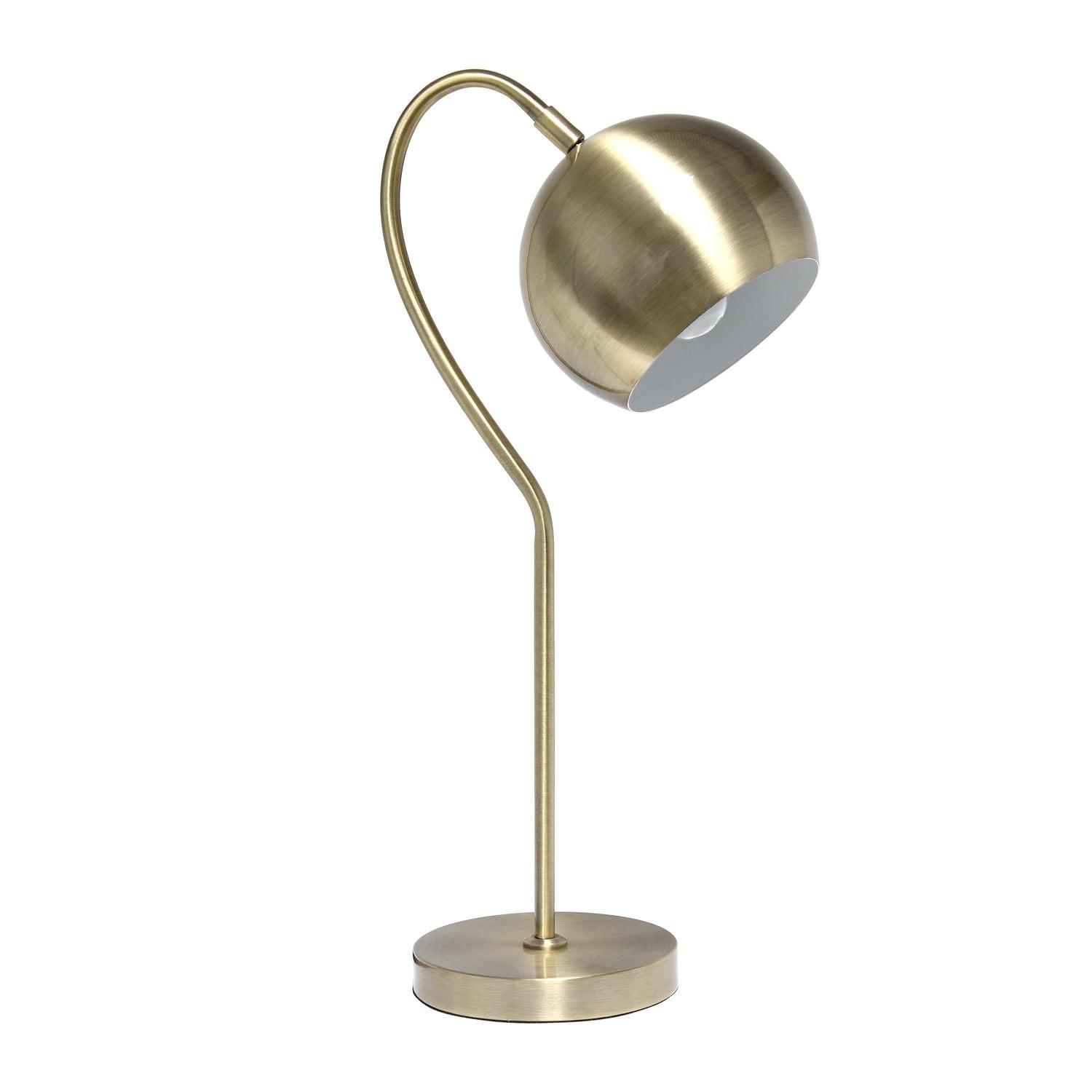 Elegant Designs Half Moon Table Lamp