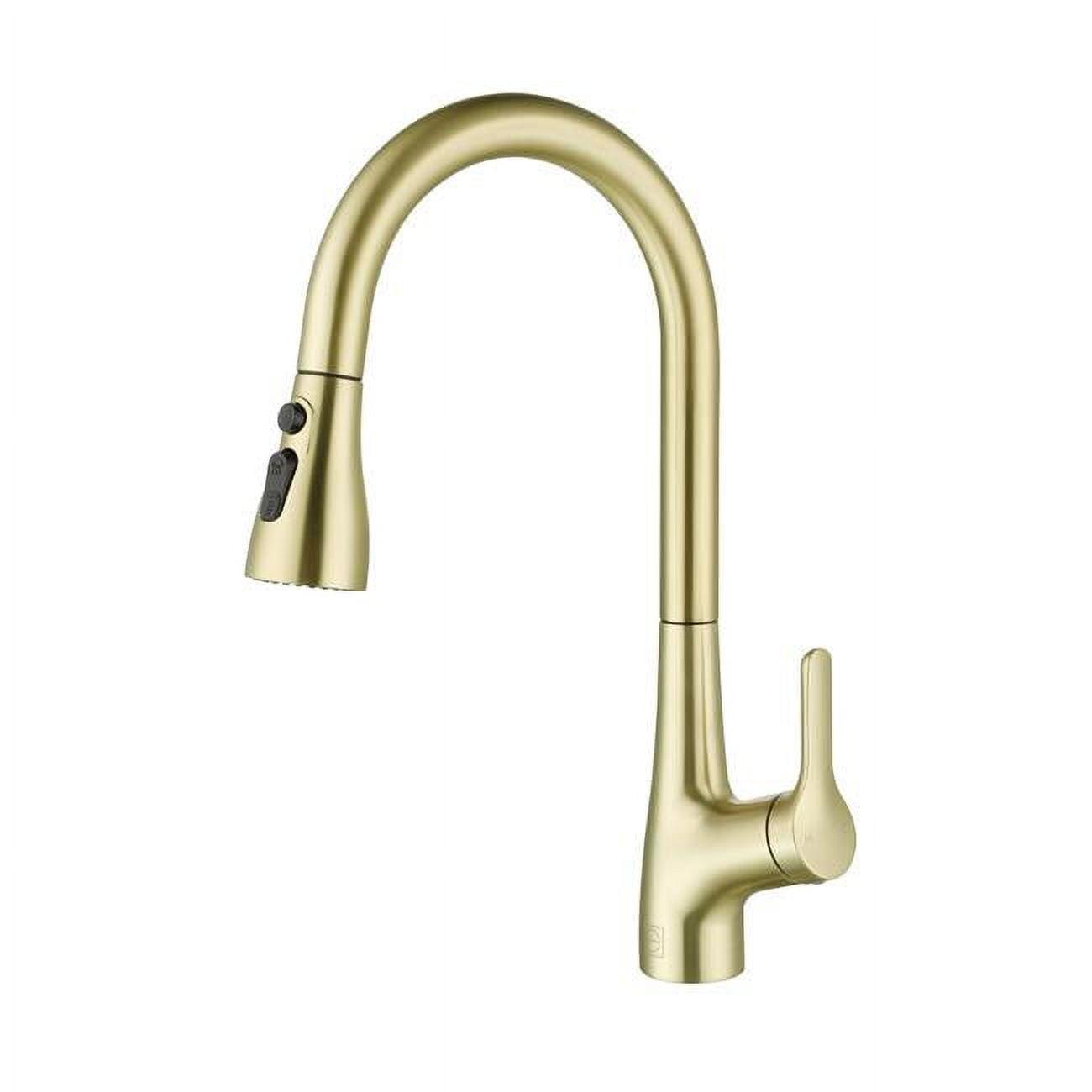 Elegant Lighting Andrea Pull Down Kitchen Faucet