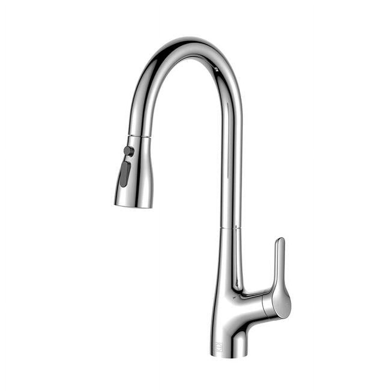 Elegant Lighting Andrea Pull Down Kitchen Faucet