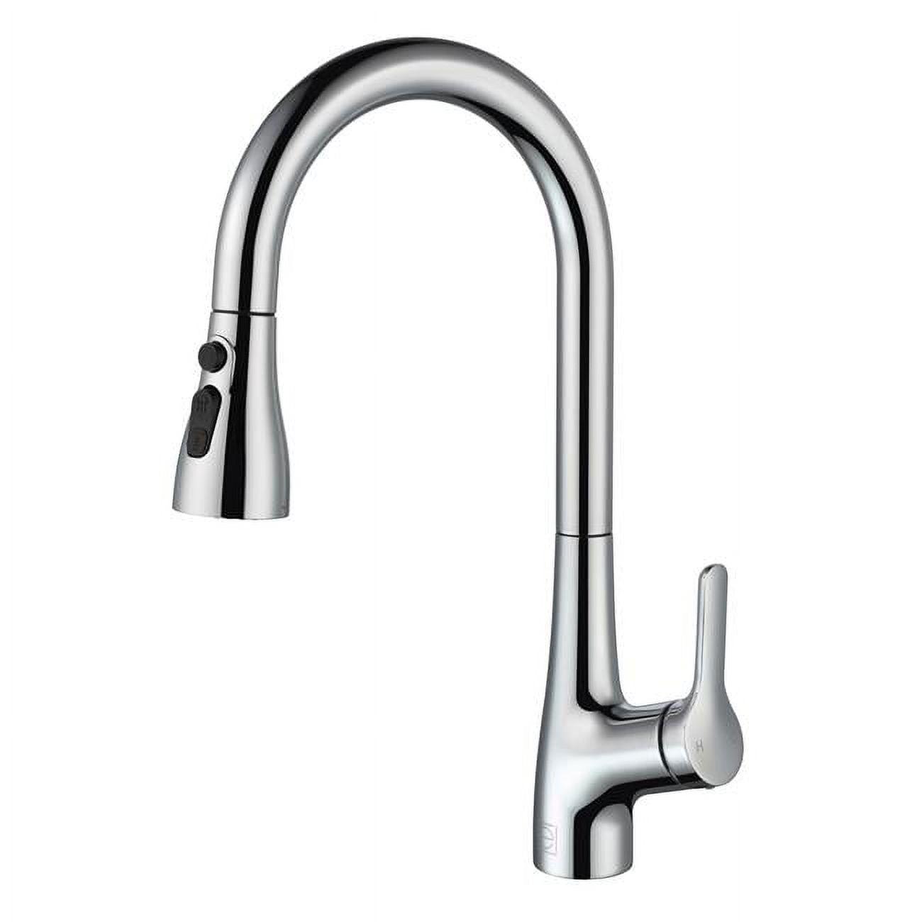 Elegant Lighting Andrea Pull Down Kitchen Faucet