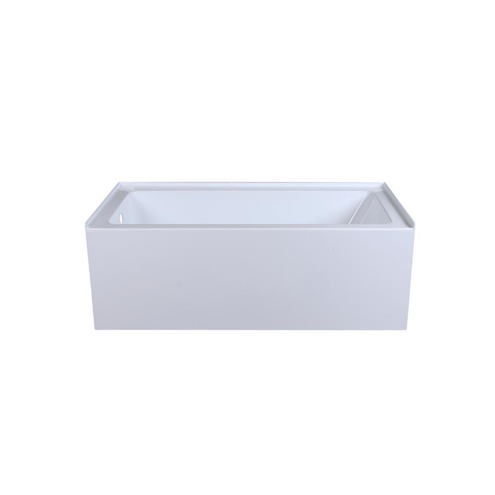 Niklaus 60'' x 30'' Alcove / Tile In Soaking Bathtub