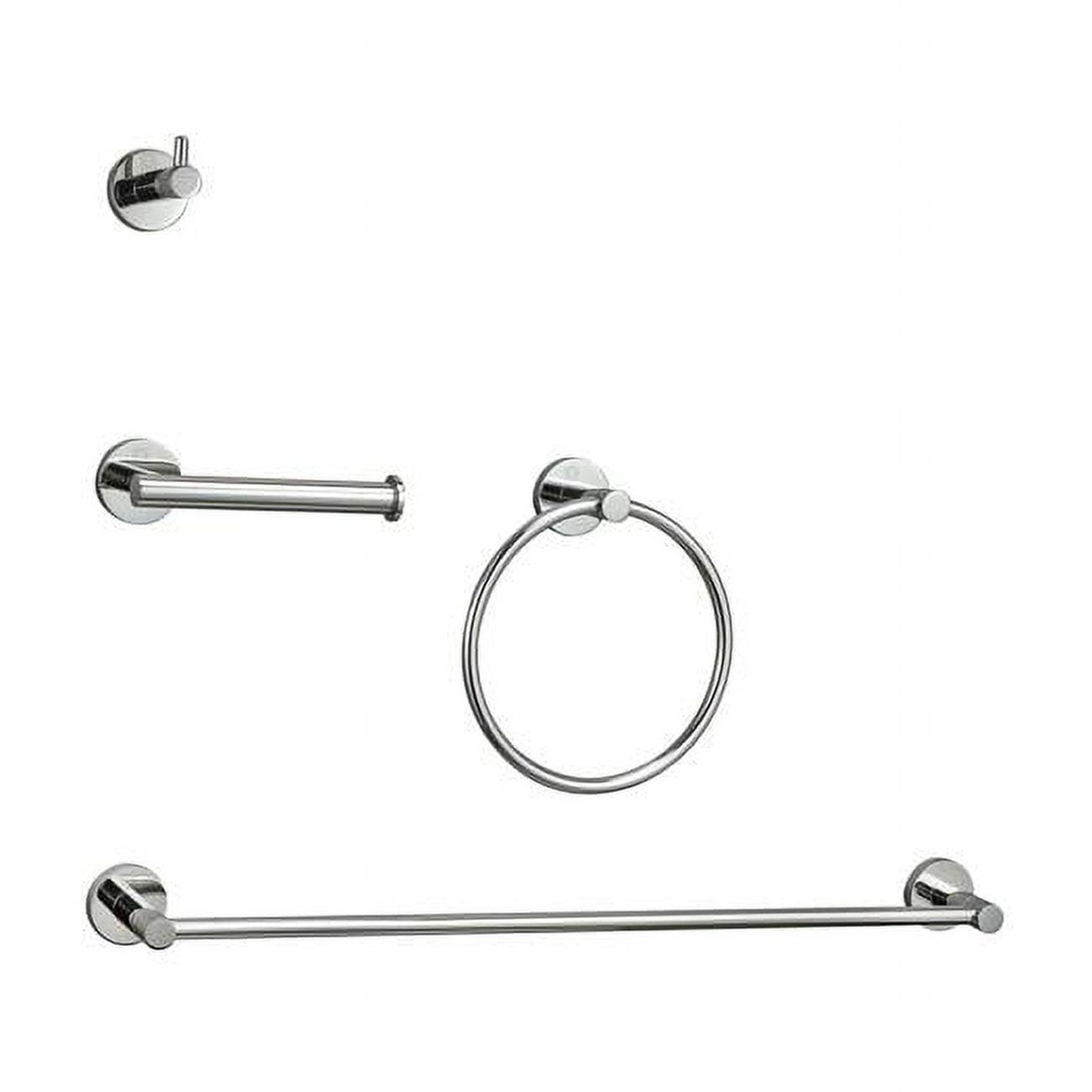 Freya 4 - Piece Bathroom Hardware Set