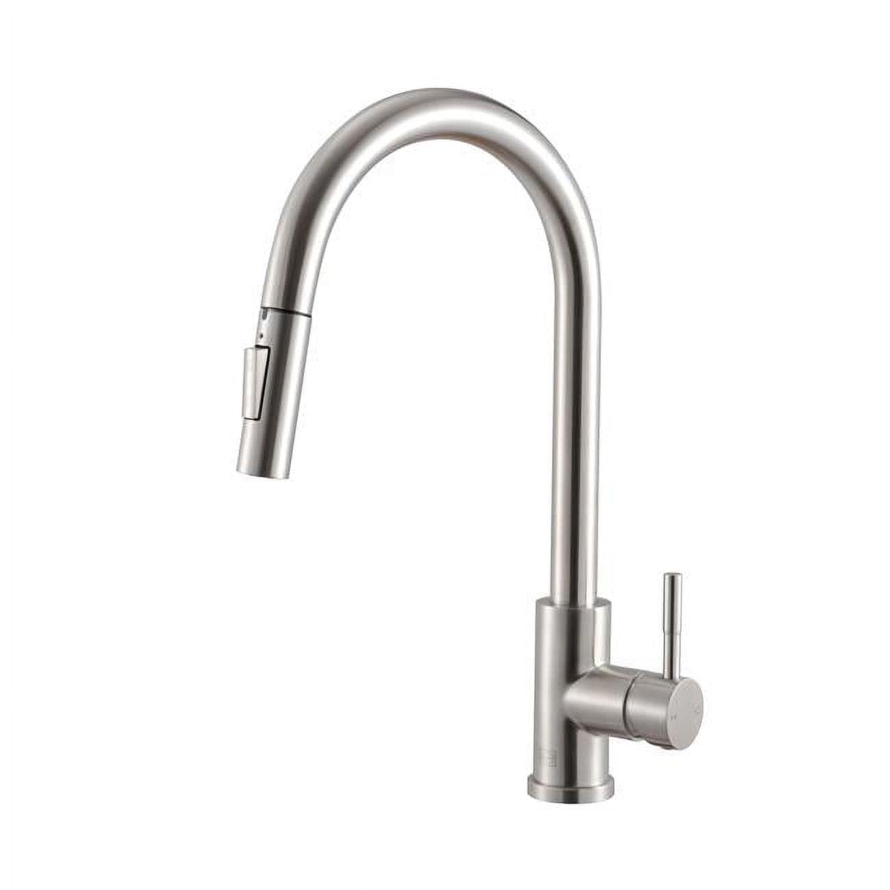 Elegant Lighting Jack Pull Down Spray Kitchen Faucet