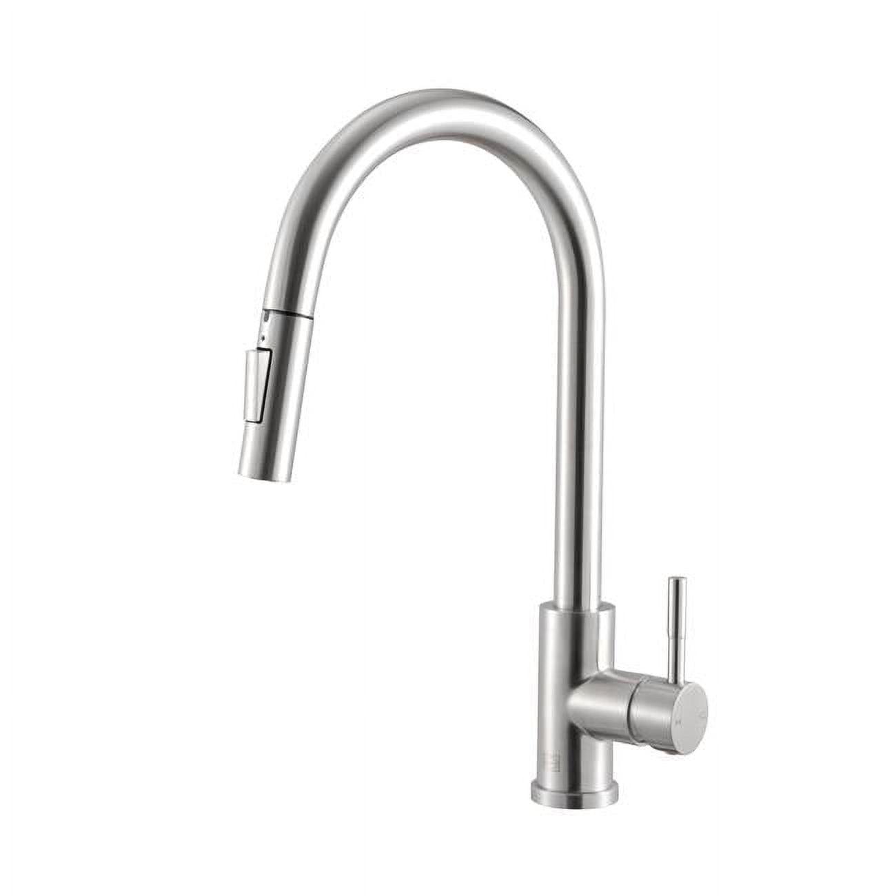 Elegant Lighting Luca Pull Down Spray Touch Kitchen Faucet