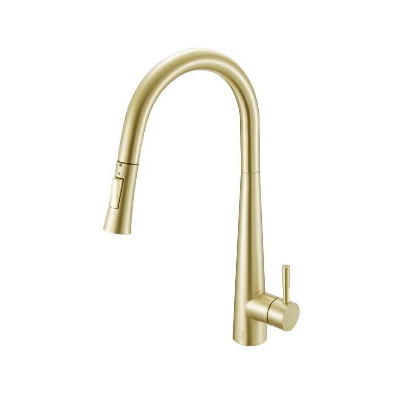 Elegant Lighting Lucas Pull Down Spray Kitchen Faucet