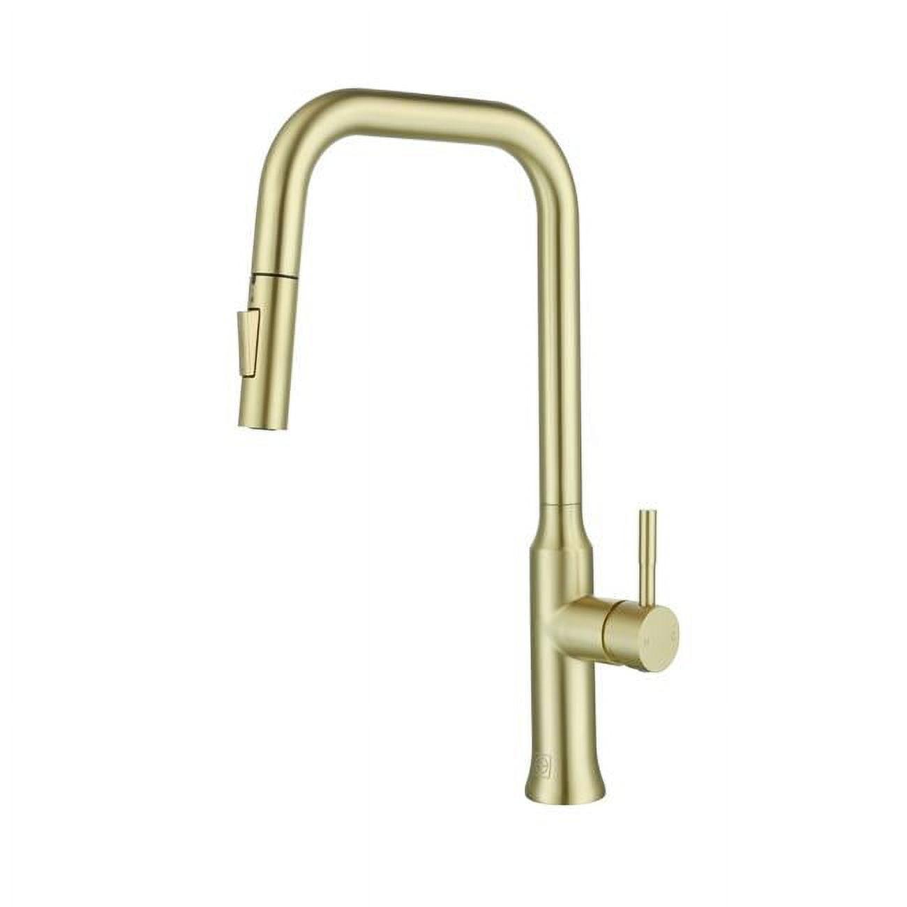 Elegant Lighting Noor Pull Down Kitchen Faucet