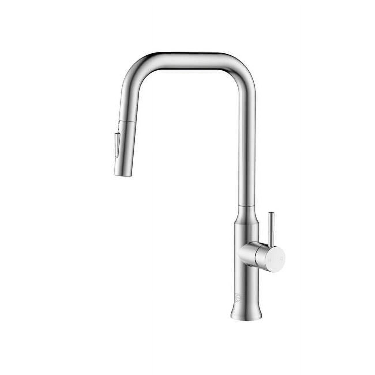 Elegant Lighting Noor Pull Down Kitchen Faucet