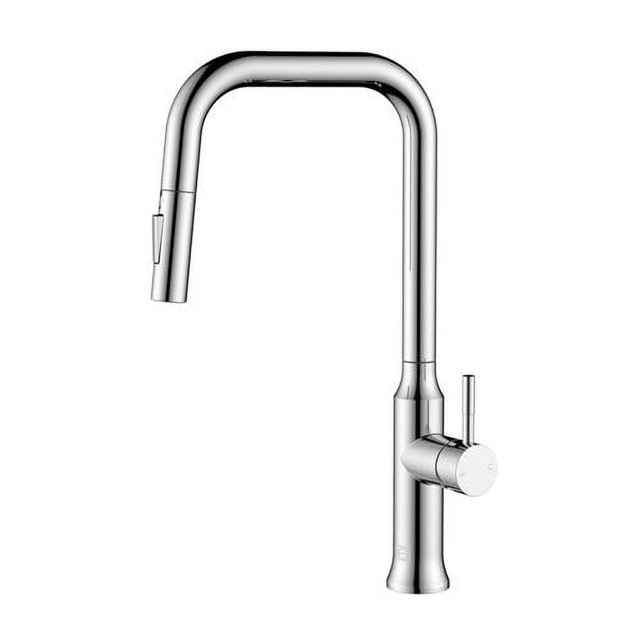 Elegant Lighting Noor Pull Down Kitchen Faucet