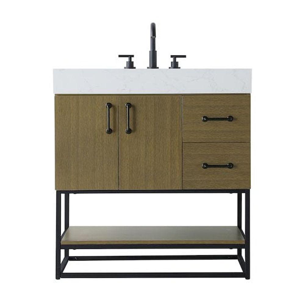 Living District 32 inch Single Bathroom Vanity