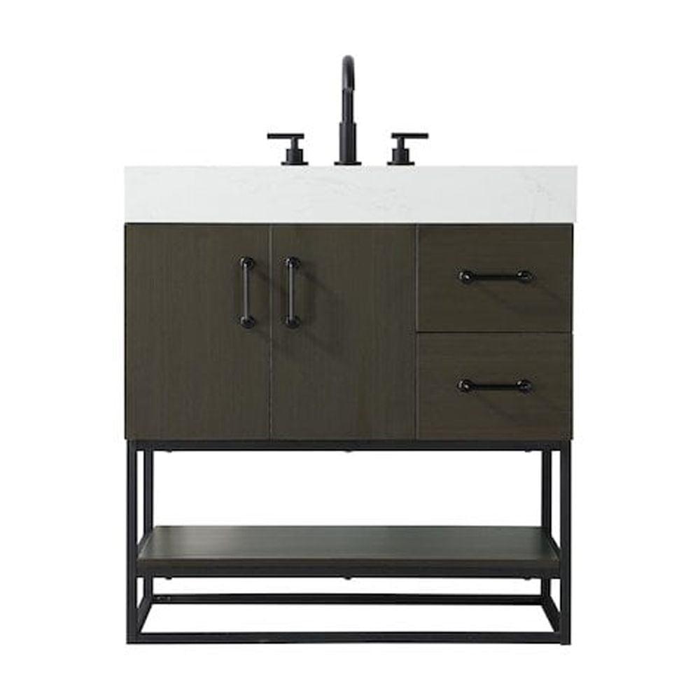 Living District 32 inch Single Bathroom Vanity